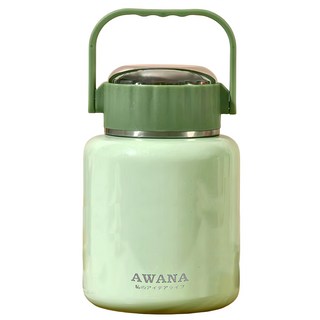 AWANA 日式繽紛悶燒罐 MH-1100, 1個, 綠色, 1.1L