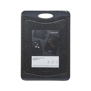 락앤락 향균 마블 도마, 블랙, 1개