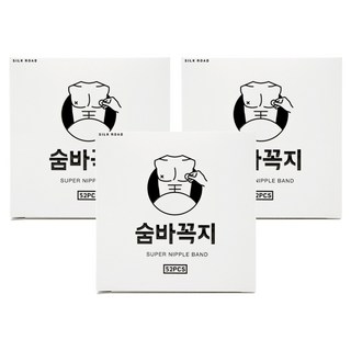 Sumbakkokji 男用膚色胸貼 3cm 52枚入, 156