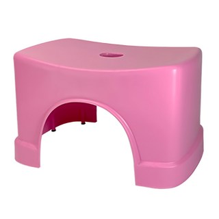 生活King 小Q椅 3入 塑膠椅 簡凳, 桃紅色