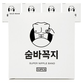 Sumbakkokji 男用膚色胸貼 3cm 52枚入, 260