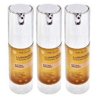 峇里島 MS GLOW 夜光亮白精華液, 15ml, 3瓶
