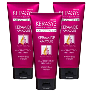 KERASYS 專業安瓶熱損護髮素, 200ml, 3條