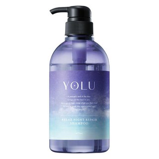 YOLU 夜間修護精華 舒緩修護柔順洗髮精, 475ml, 1瓶