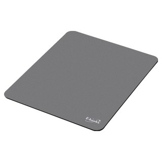 E-books MP2 無印風極簡滑鼠墊 18x15x0.2cm PVC塑料 天然橡膠 止滑防水防汙, 灰色, 1個