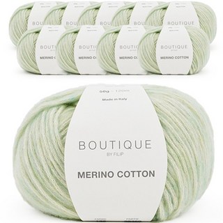 美利奴棉 10球, 132 寶寶薄荷綠, 10個, 120m