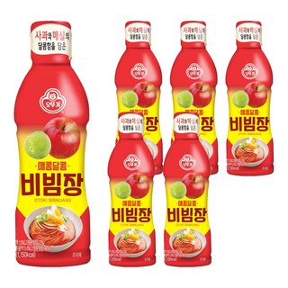 OTTOGI 不倒翁 甜辣拌醬, 500g, 6個