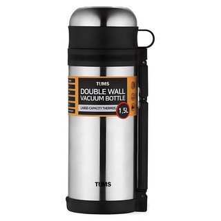 텀스 탱커 대용량 보온보냉병, 실버, 1.5L, 1개