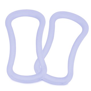 ALEAF 粉彩瑜珈環 柔軟型, 紫色, 2個
