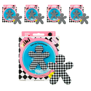 Mr&Mrs FRAGRANCE Niki 經典 車用芳香劑, 5個, 黑蘭花