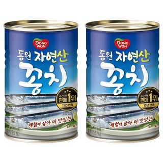 Dongwon 東遠 野生秋刀魚罐頭, 400g, 2罐