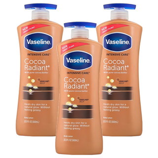 Vaseline 凡士林 乳液 可可奶油, 600ml, 3瓶