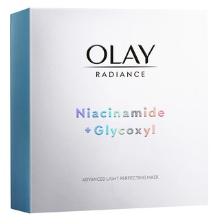 OLAY 歐蕾 台灣公司貨 水感透白面膜, 5片, 1組
