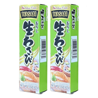 山葵醬 43g, 2條, 新鮮山葵製成, 口感細膩滑順, 增添獨特風味