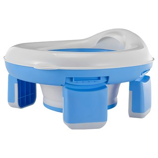 S-SportPlus+ 附20清潔袋 藍色 露營便攜式馬桶, 1個