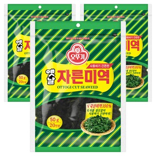 OTTOGI 不倒翁 傳統海帶芽, 50g, 3包