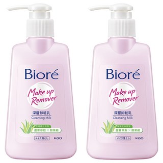 Biore 蜜妮 台灣公司貨 深層卸妝乳, 180ml, 2瓶