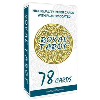 ROYAL 樂友 韋特塔羅紙牌 78張卡牌 台灣製造 紙牌塑膠塗層, 多色, 1盒