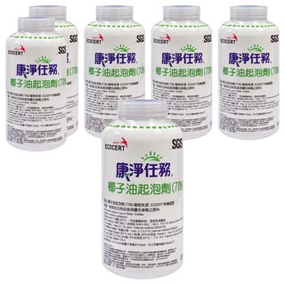 康淨任務 椰子油起泡劑 70%, 1kg, 6瓶