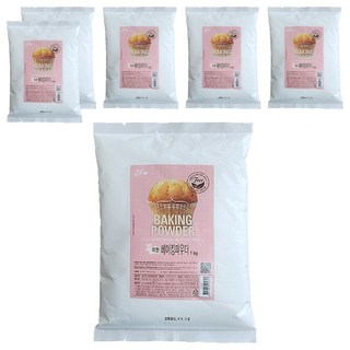 Breadgarden無鋁優質泡打粉, 6個, 1kg