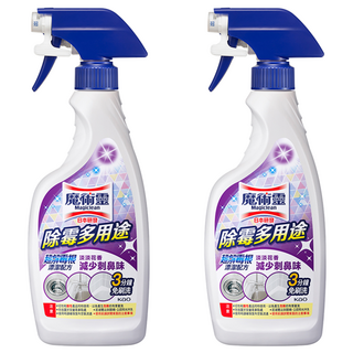 Kao 花王 Magiclean 魔術靈 台灣公司貨 除霉多用途噴槍瓶去霉劑, 400ml, 2瓶