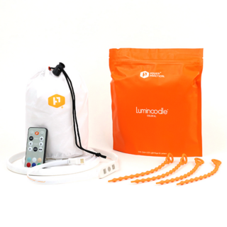 Power Practical Luminoodle Color 5ft 露營可調色LED燈條 USB供電, 1組, 白色