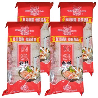 龍口 圍爐粉絲 300g, 台灣製造, 經典滋味, 簡單料理, 4包