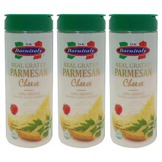 Real Grated帕馬森起司粉, 85g, 3個