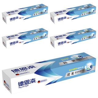 Day and Night 德恩奈 超氟 防蛀+修護 牙膏, 156g, 5條