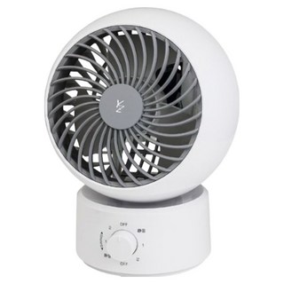 YAMAZEN 山善 循環扇 YAS-KW15TW, 3段風量, 左右自動擺頭, 上下角度調整