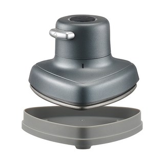 Kinyo 迷你蒸氣熨斗 120 x 119 x 82mm 563g, HMH-8420, 灰色