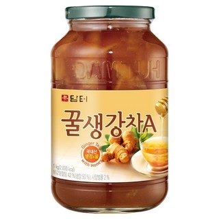 Damtuh 丹特 蜂蜜生薑茶醬, 1kg, 1罐, 1罐