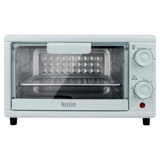 Kolin 歌林 雙旋鈕電烤箱 413 x 255 x 303mm 薄荷綠 10L 3kg, KBO-SD2218