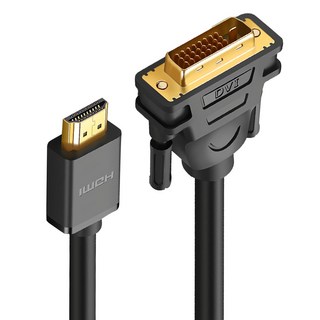 UGREEN 綠聯 HDMI轉DVI雙向互轉線 2m, HD106, 1條
