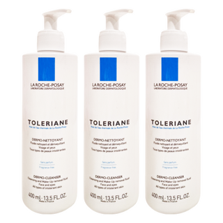 LA ROCHE POSAY 理膚寶水 多容安清潔卸妝乳液, 400ml, 3瓶
