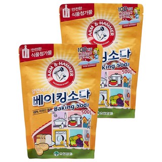 암앤해머 베이킹소다, 500g, 2개