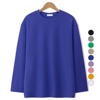 M.N.C 男士舒適基本素色特厚棉長袖T恤 MDIT102MA