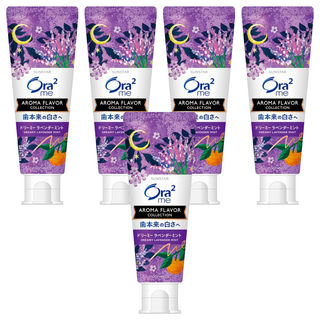 Ora2 愛樂齒 me 亮白香氛牙膏, 夢幻薰衣草薄荷香, 130g, 5條