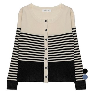 BURU N JUDY 女款彩色鈕扣開襟衫 BQICD009C