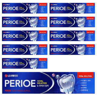 페리오 뉴 후레쉬 알파 치약, 170g, 10개