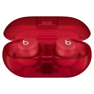 Beats Solo Buds 真無線藍牙入耳式耳機 雙層驅動單體 雙邊電能切換器 Fast Fuel快充, A3150 + A3151 + A3152, 透視紅