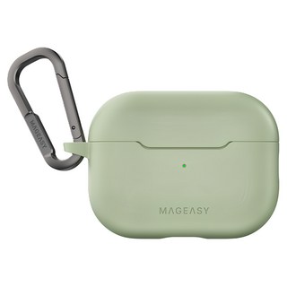 MagEasy Skin 耳機保護殼 沙漠綠 防刮耐磨, Airpods Pro, Airpods Pro 2 / 1, 1個