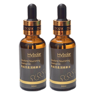 Hybolar 角鯊烷柔潤精華油 30ml 深層保濕 改善乾燥 提升彈性, 2瓶