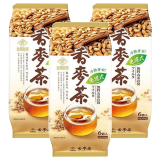 永發茗茶 免濾香麥茶, 澳洲大麥, 冷熱皆宜, 40g, 6包, 3袋