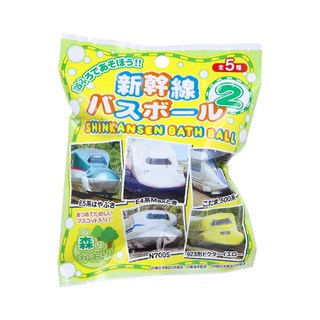 SK JAPAN 新幹線 沐浴球內附玩具, 全5種, 75g, 1包