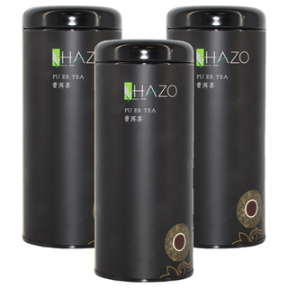 HAZO 普洱茶, 保留完整風味, 特有茶風味, 紅色茶湯，普洱茶香濃厚又甘甜, 100g, 1罐, 3罐