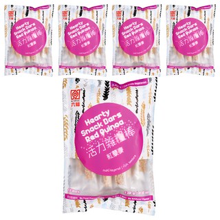 六福 活力雜糧棒 紅藜麥 層層酥脆 口感多層次 根根獨立包裝 方便攜帶, 130g, 5袋