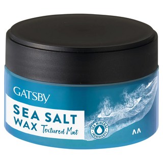 GATSBy 海鹽消光髮蠟 紋理線條, 80g, 1個