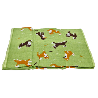 imabari towel 今治毛巾 今治認證速乾紗布巾 34x90cm, 柴犬, 1條