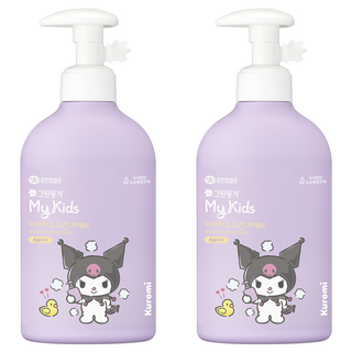 그린핑거 마이키즈 프레쉬 산리오 쿠로미 키즈 로션 그리너리향, 320ml, 2세트